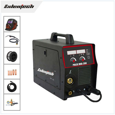 5KG se funden la función de pulso ligera portátil del soldador 200amp del Mig del alambre del cordón