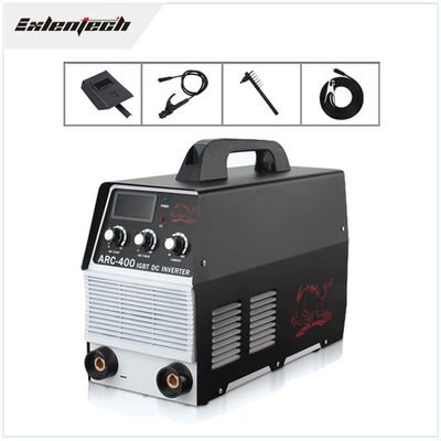 El soldador ARC-400 del Muttahida Majlis-E-Amal de DC Interver con el electrodo de la tecnología 4.0m m del tubo IGBT continúa soldando con autógena