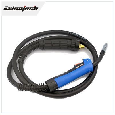 Tipo accesorios de 15AK Binzel de la soldadora antorcha euro del Mig de 3 metros